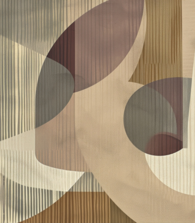Tapeta na ścianę „Geometryczne cienie” (fototapeta)
